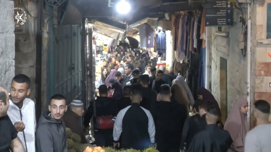 סיכום פעילות המשטרה בארבעת ימי השישי בחודש הרמדאן