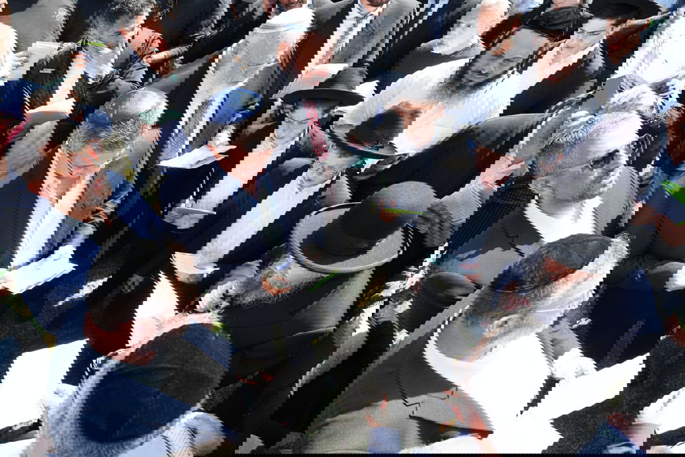 קידוש ה' בגן הציבורי ברמת גן - מאות התאספו לברכת האילנות 