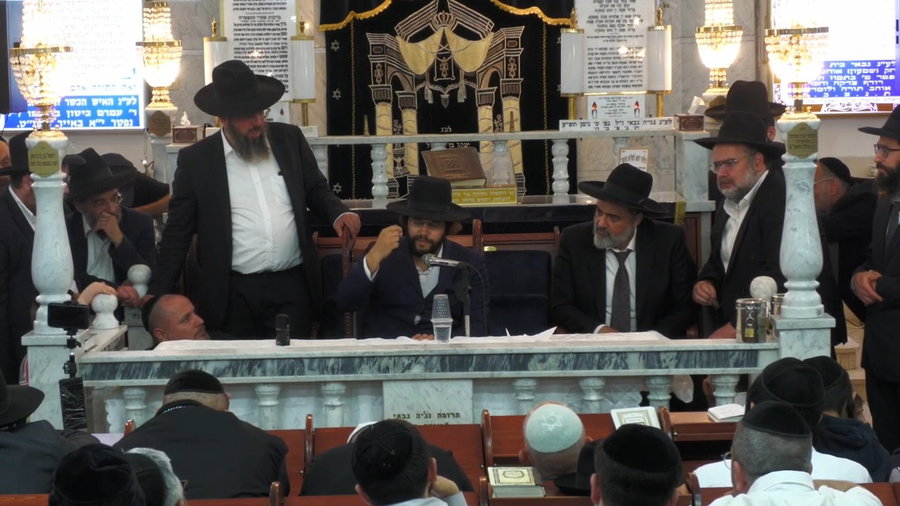 הינוקא בשיעור הכנה מיוחד לחג הפסח