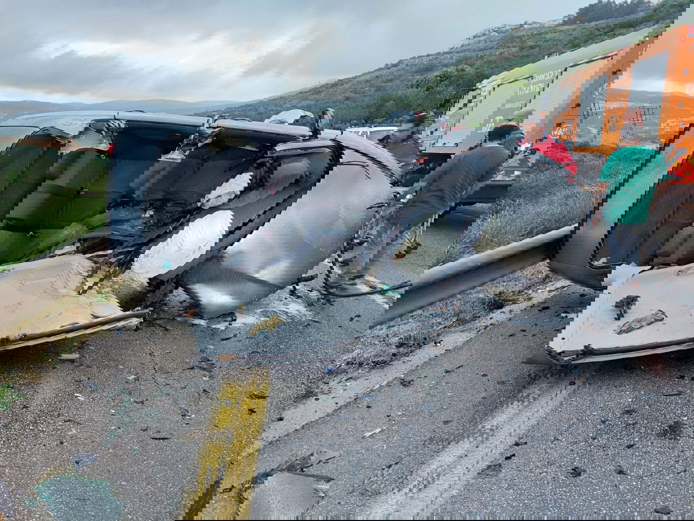 זירת תאונה. ארכיון