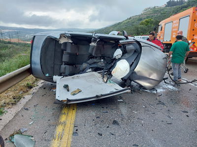 זירת תאונה. ארכיון