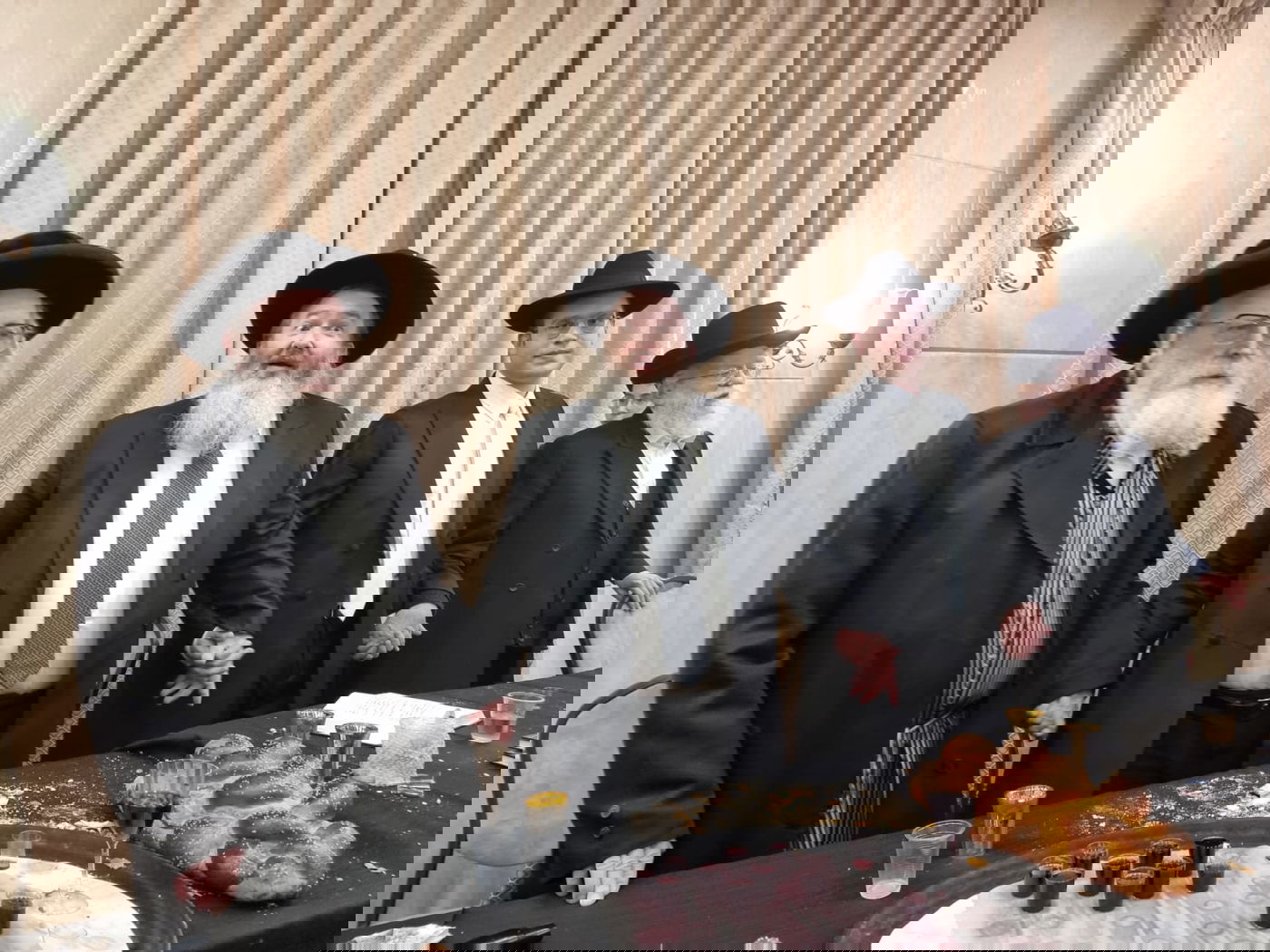 שמחת נשואי נכדי ראשי הישיבות 