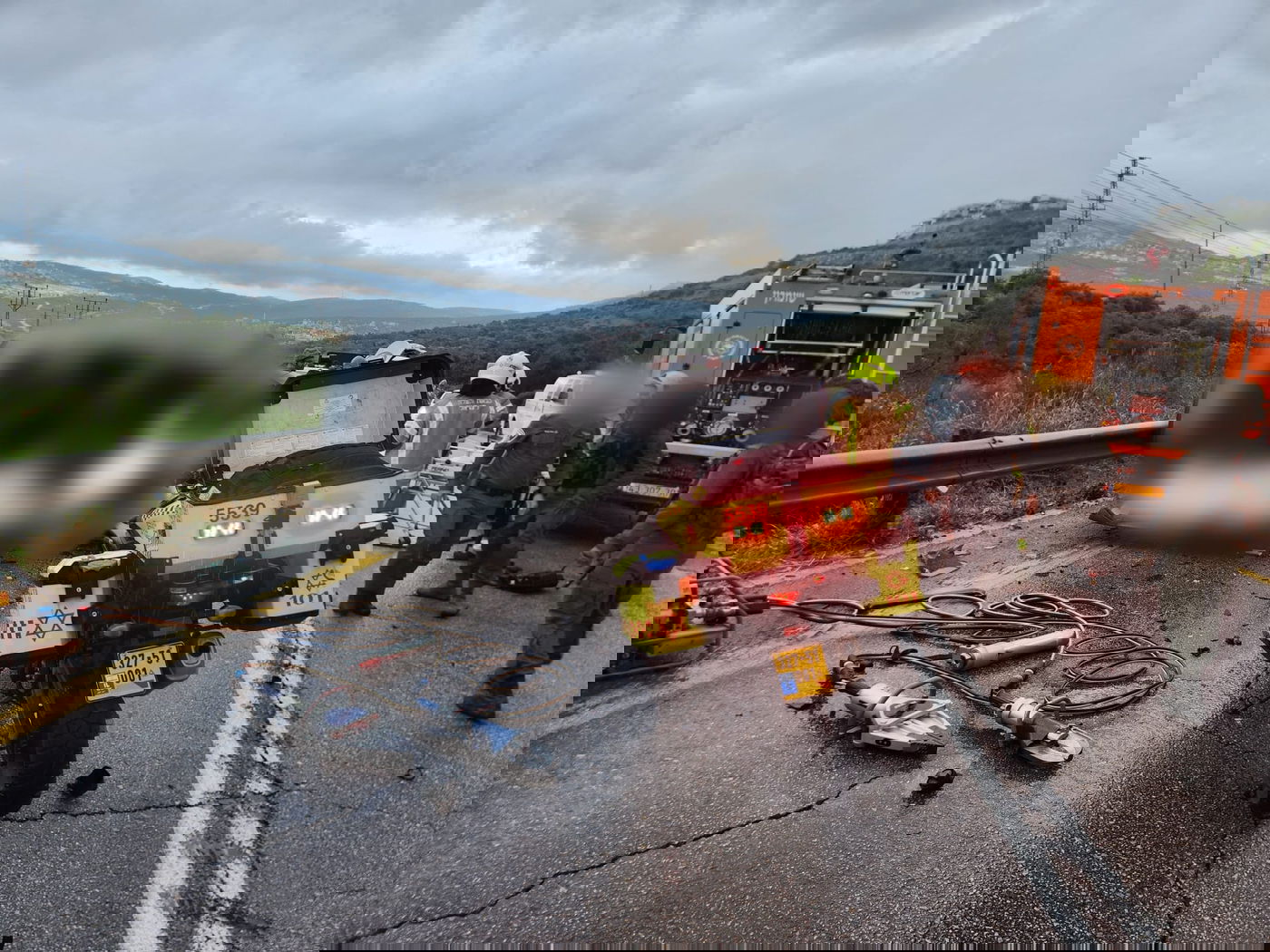 התאונה הקטלנית ליד אריאל