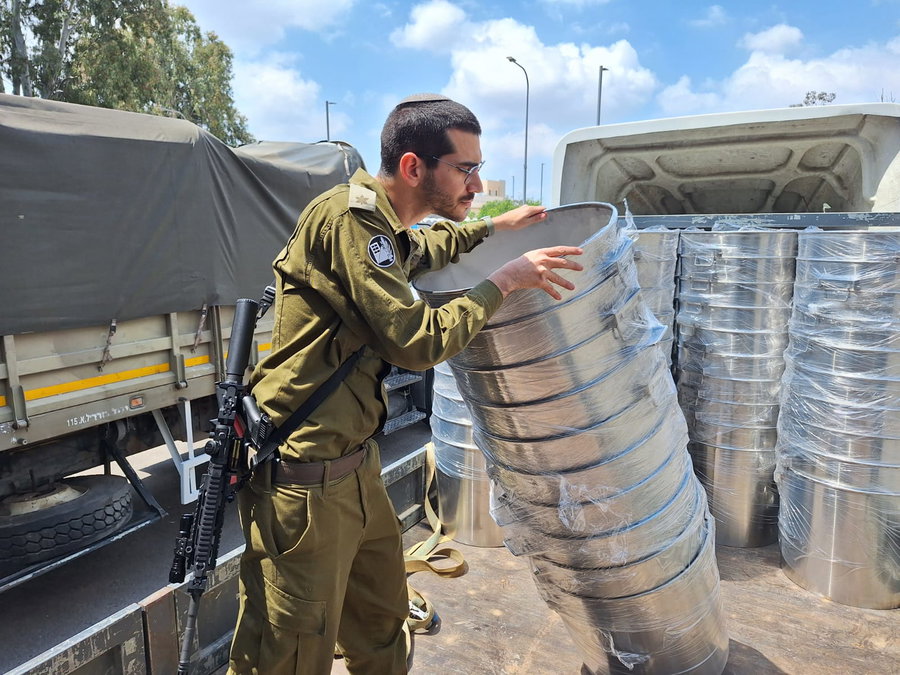 ההכנות לפסח בצה"ל