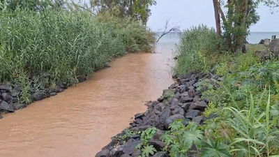 הגשמים הרבים שירדו | תיעוד מהזרימה היום מהנחל - לכנרת