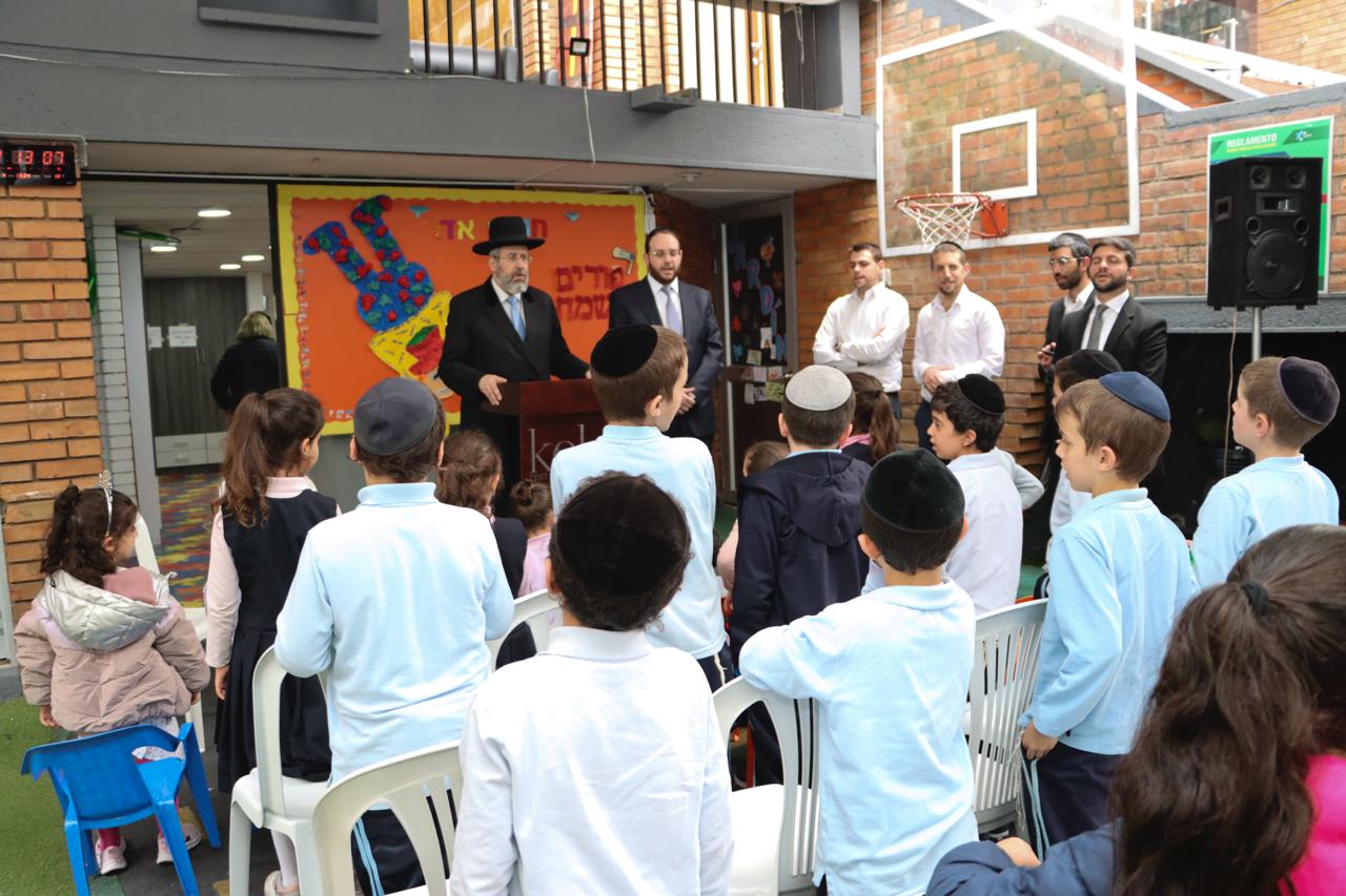 תיעוד ממסע החיזוק של הרב הראשי לישראל, הגאון רבי דוד לאו | גלריה