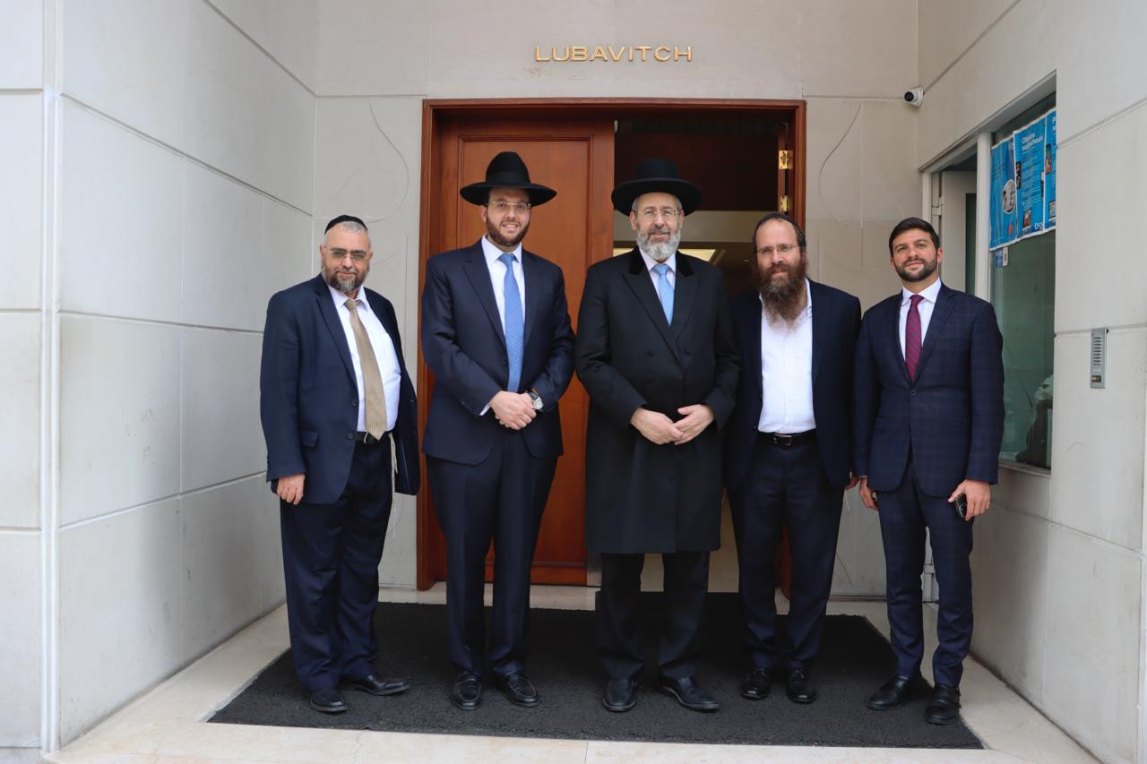 תיעוד ממסע החיזוק של הרב הראשי לישראל, הגאון רבי דוד לאו | גלריה