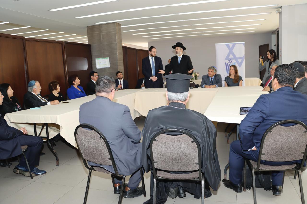 תיעוד ממסע החיזוק של הרב הראשי לישראל, הגאון רבי דוד לאו | גלריה