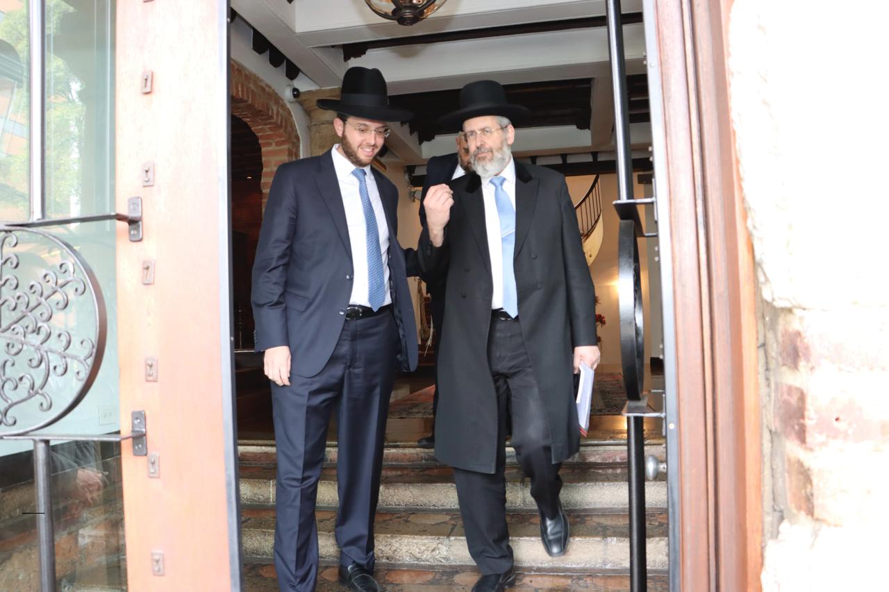 תיעוד ממסע החיזוק של הרב הראשי לישראל, הגאון רבי דוד לאו | גלריה