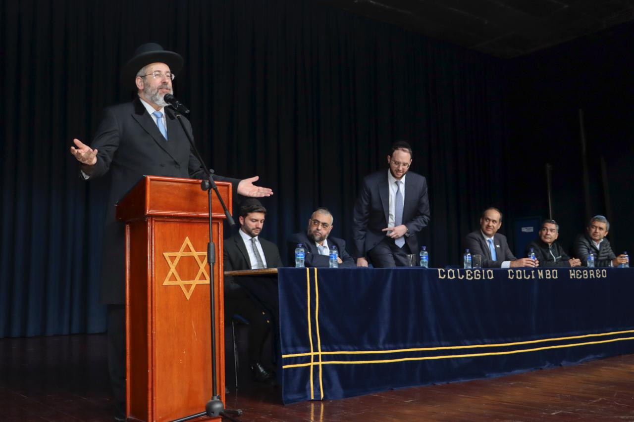 תיעוד ממסע החיזוק של הרב הראשי לישראל, הגאון רבי דוד לאו | גלריה