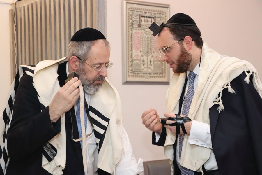 תיעוד ממסע החיזוק של הרב הראשי לישראל, הגאון רבי דוד לאו | גלריה
