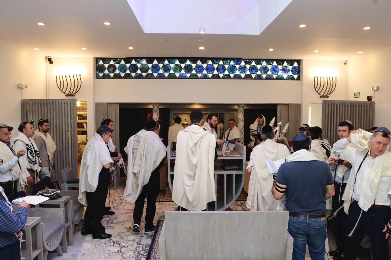 תיעוד ממסע החיזוק של הרב הראשי לישראל, הגאון רבי דוד לאו | גלריה