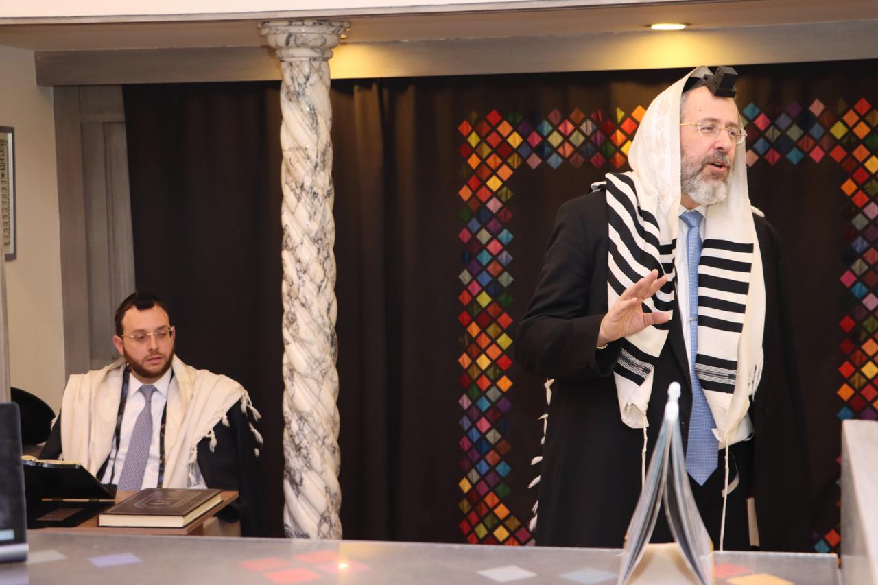 תיעוד ממסע החיזוק של הרב הראשי לישראל, הגאון רבי דוד לאו | גלריה