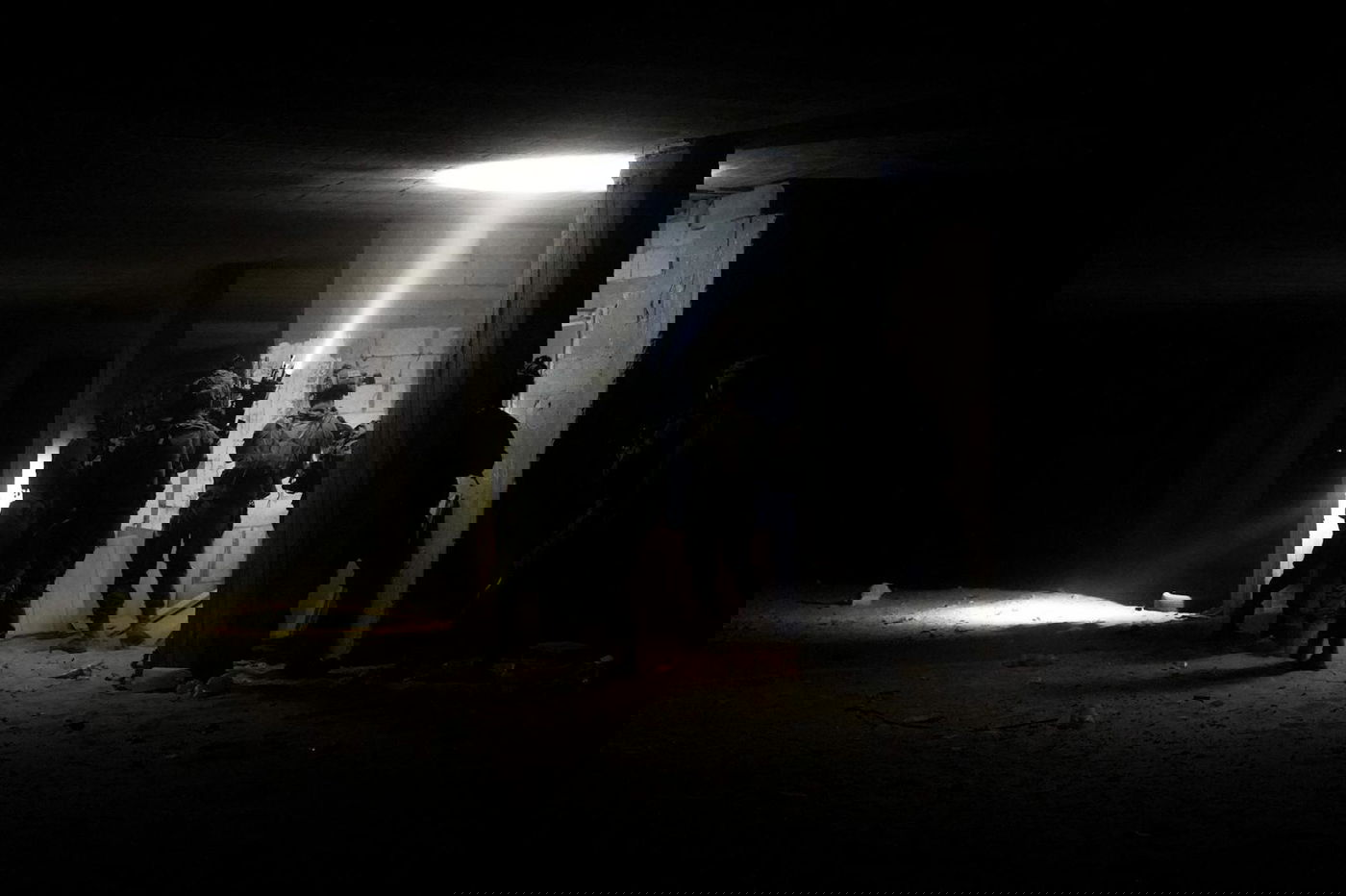 תיעוד מתקיפות צה"ל ברצועה