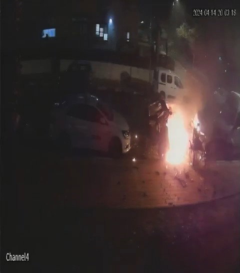 צפו ברגעי הפיצוץ