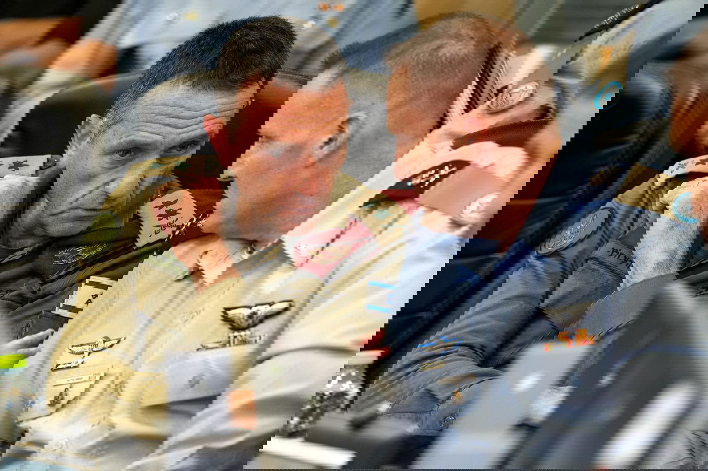 הרמטכ"ל בהערכת מצב בבור חיל האוויר בקריה