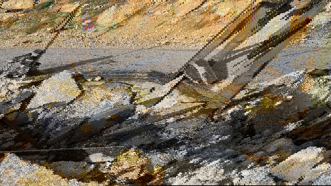 תמונות של הפגיעה בציר במרחב החרמון