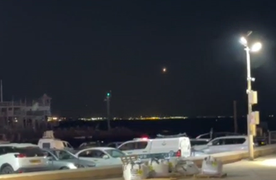 כיפה ימית יירטה מטרה חשודה שהגיעה למרחב האווירי באילת