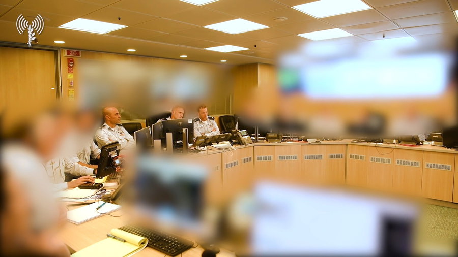 תיעוד מפעילות בור חיל האוויר בשעות האחרונות