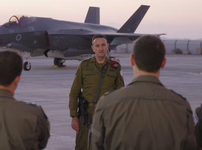 הרמטכ"ל בבסיס נבטים: "ירי הטילים לשטח ישראל - ייענה בתגובה"