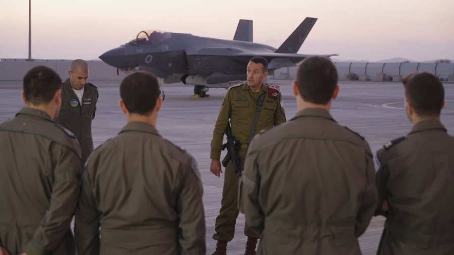 דברי הרמטכ"ל בבסיס נבטים