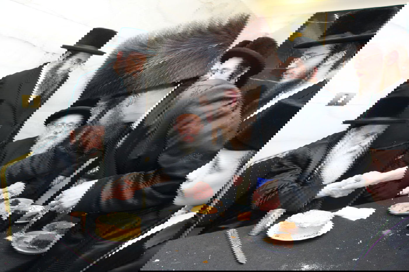 שמחת הבר מצווה לנכד האדמו"ר משאץ