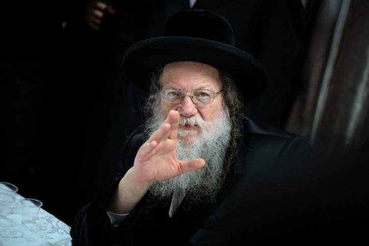 האדמו"ר ממודז'יץ, בנה של הרבנית