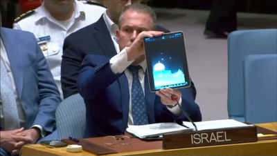 ארדן הציג באו"ם את היירוט מעל אל-אקצה: "אנחנו עם של אריות!"