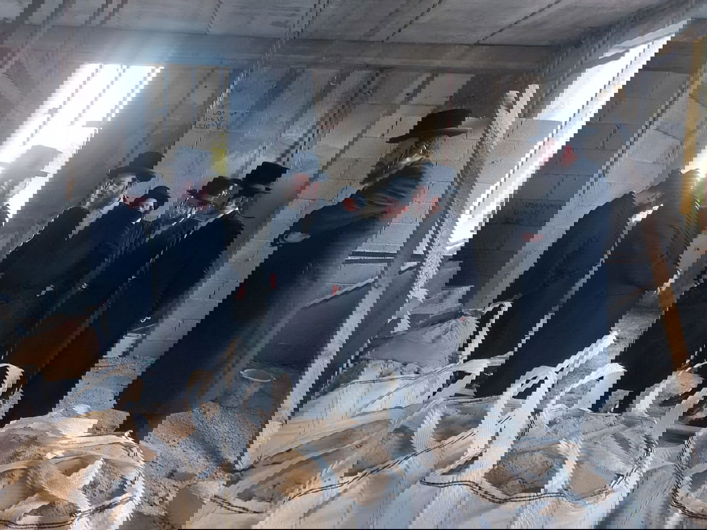 הגה"צ אב"ד ויזניץ אלעד, בביקור בעפולה