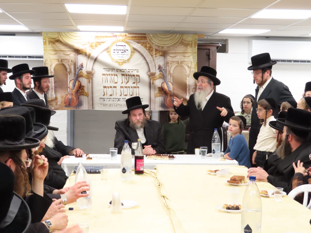 הגה"צ אב"ד ויזניץ אלעד, בביקור בעפולה