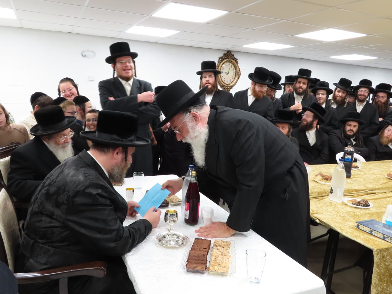 הגה"צ אב"ד ויזניץ אלעד, בביקור בעפולה