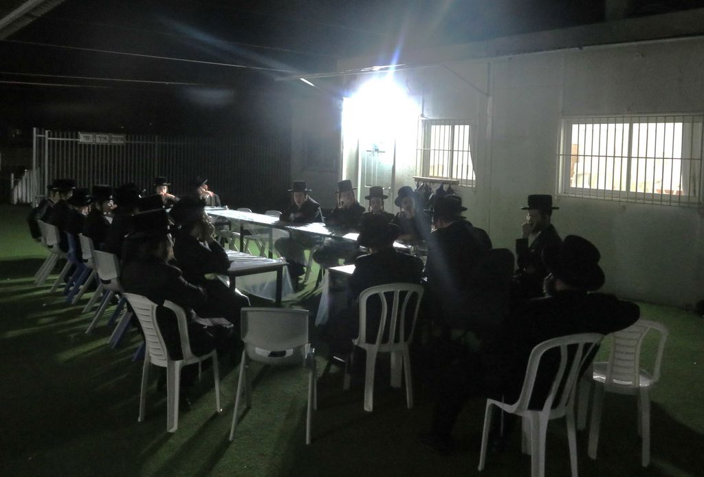 הגה"צ אב"ד ויזניץ אלעד, בביקור בעפולה