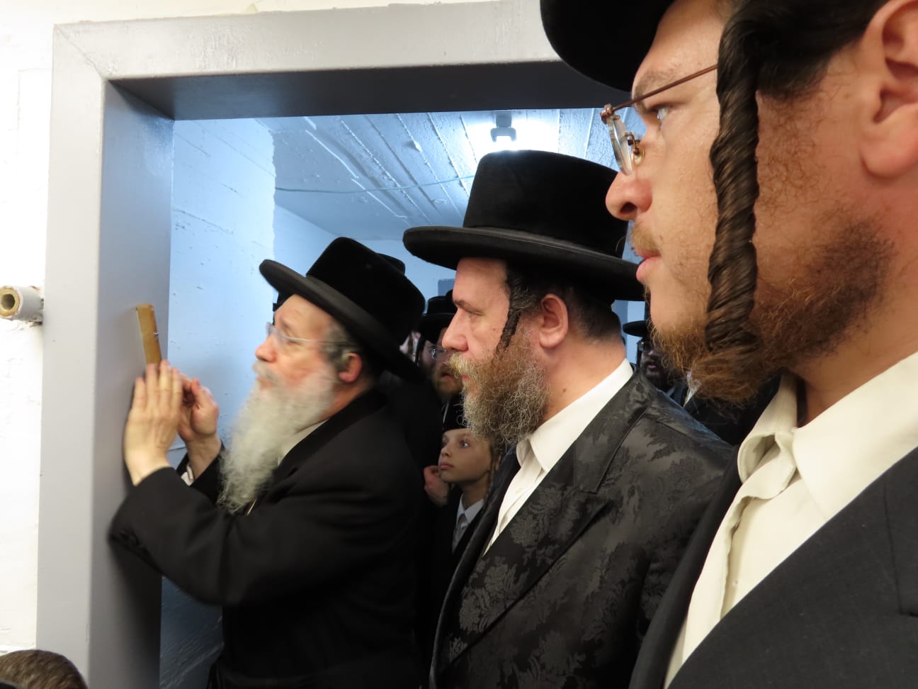 הגה"צ אב"ד ויזניץ אלעד, בביקור בעפולה