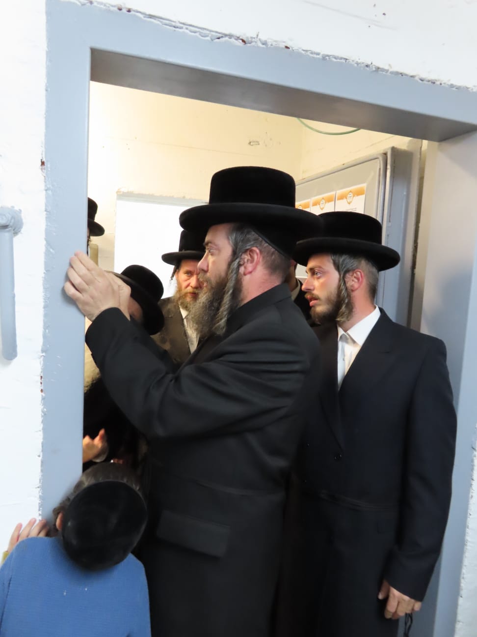 הגה"צ אב"ד ויזניץ אלעד, בביקור בעפולה