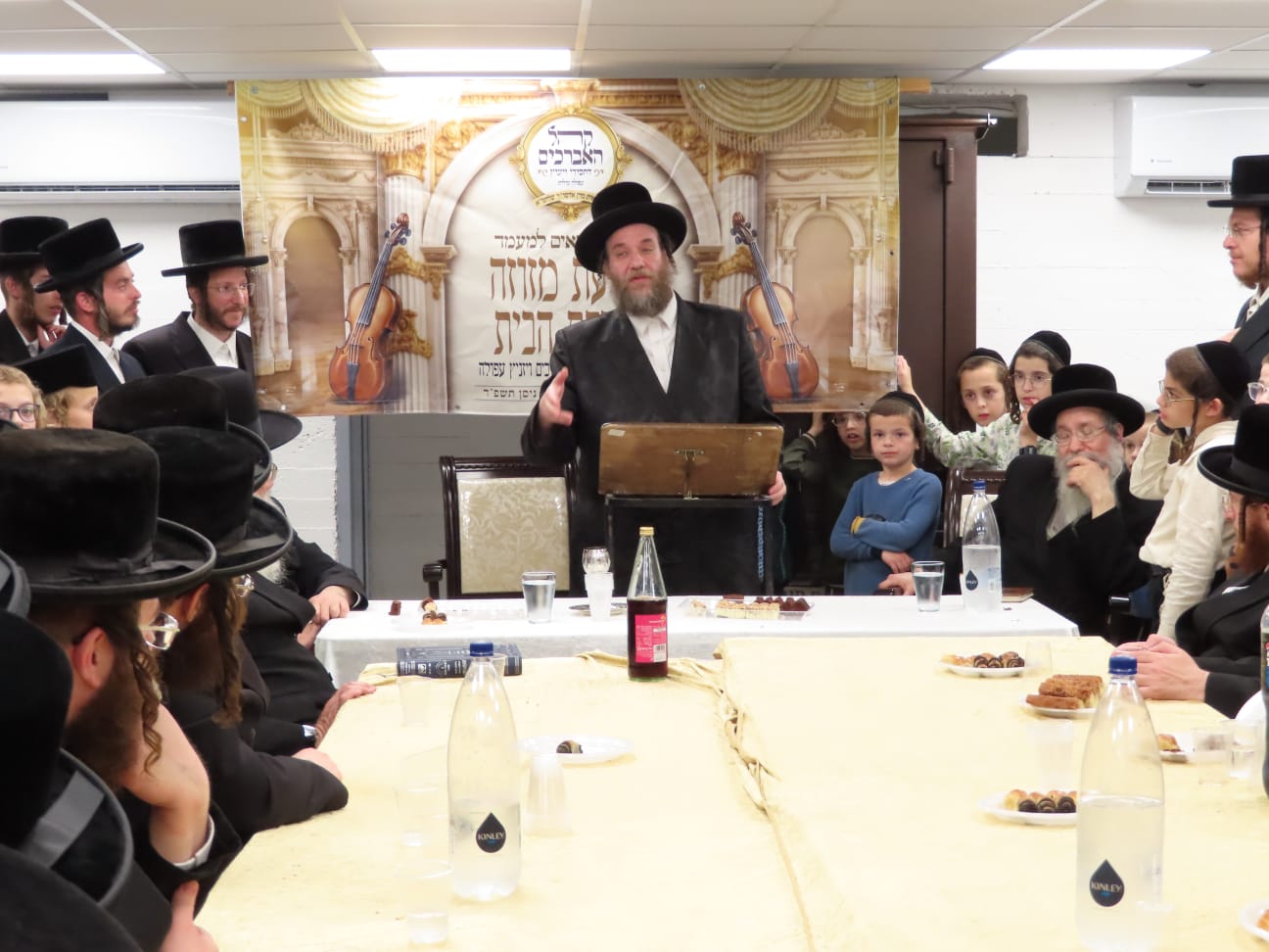 הגה"צ אב"ד ויזניץ אלעד, בביקור בעפולה