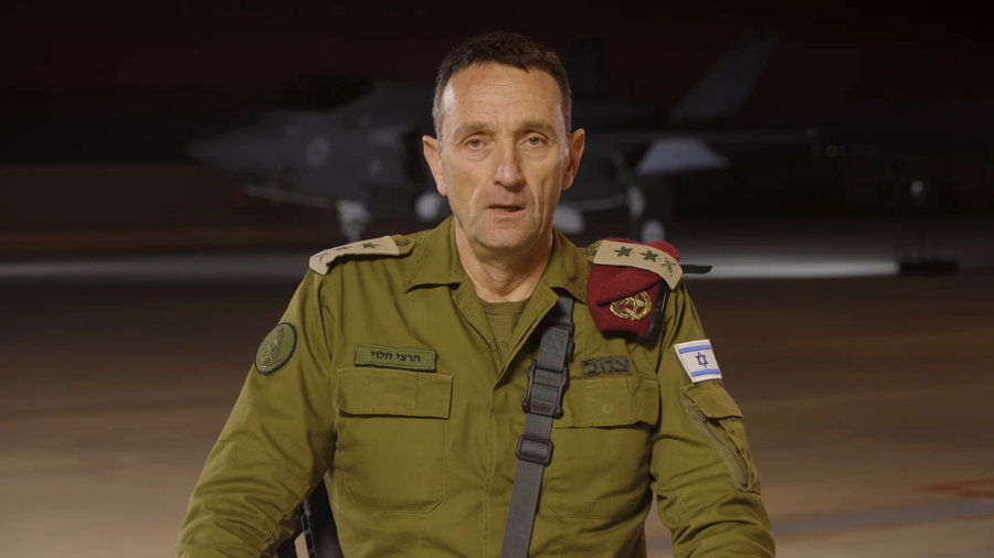 הרמטכ"ל בהצהרה לתקשורת הזרה