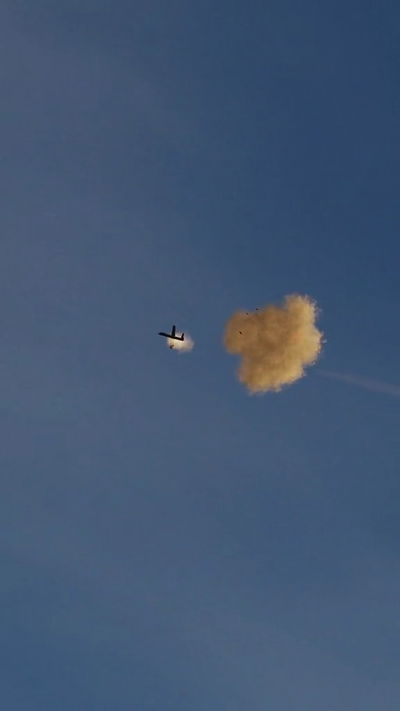 משחק מחשב או יירוט מעל מירון? צפו בתיעוד שמסעיר את הרשת