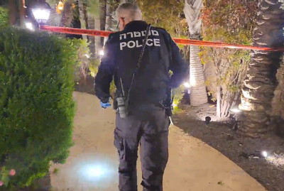 אשדוד: שוטר נפצע באורח קשה בחילופי ירי עם עבריינים