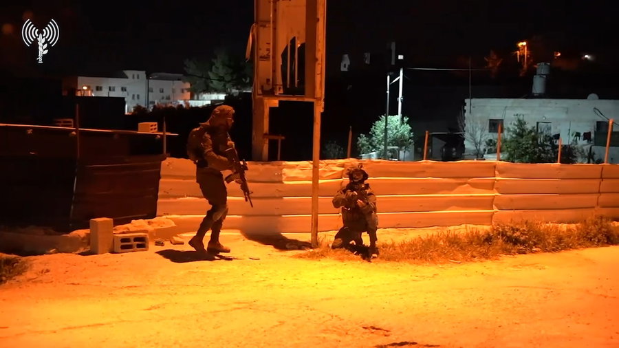 הפעילות הלילה ביו"ש