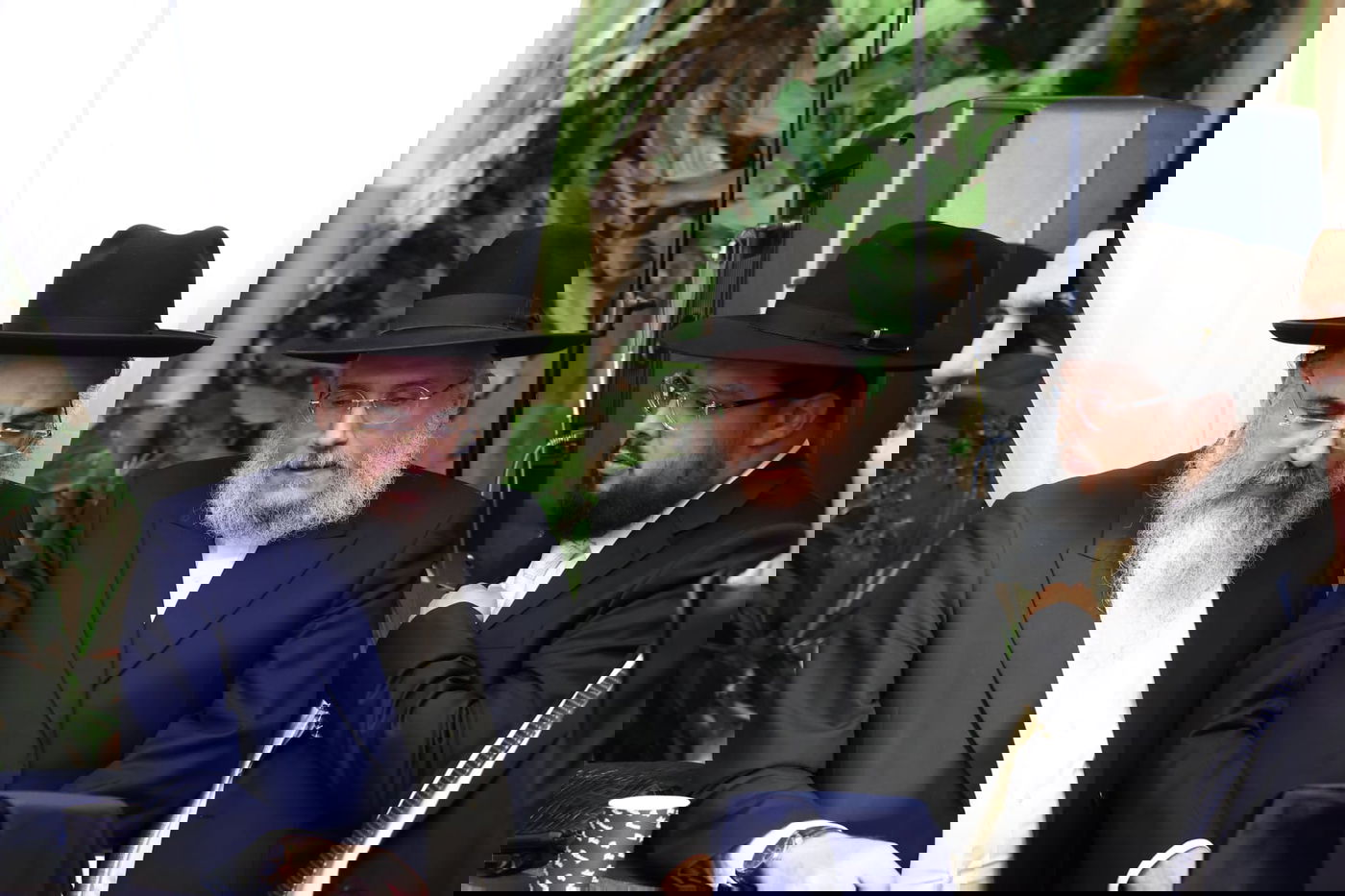 הבן של המשב"ק של הבבא ברוך התחתן עם נכדת הבבא סאלי | תיעוד