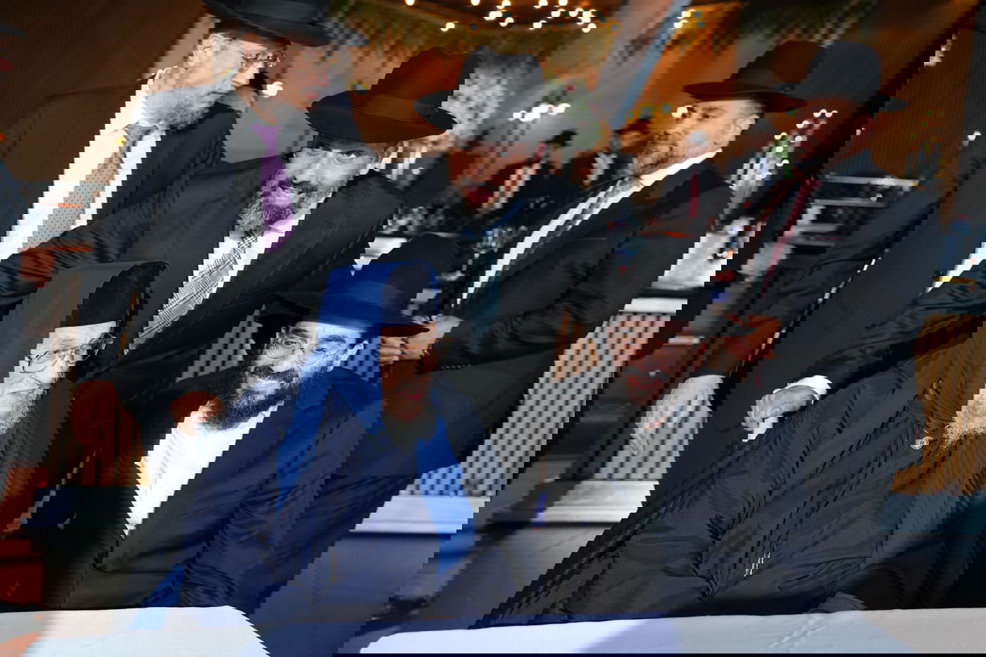 הבן של המשב"ק של הבבא ברוך התחתן עם נכדת הבבא סאלי | תיעוד