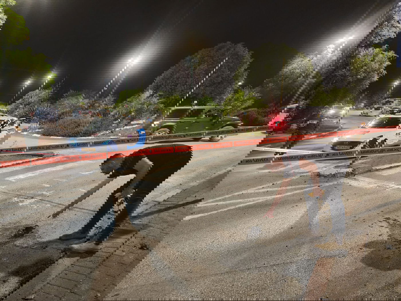 זירת הנפילה הערב