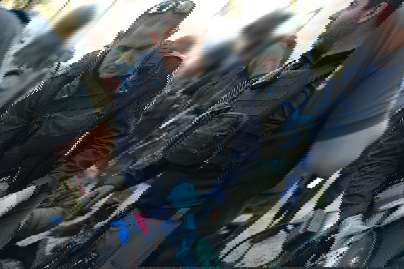 פעילות הריסת בית המחבל היום בבית חנינא