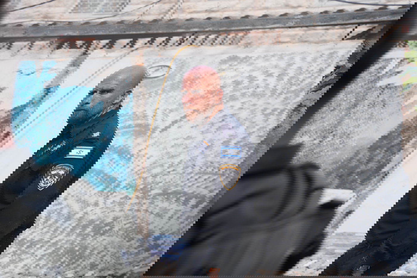 פעילות הריסת בית המחבל היום בבית חנינא