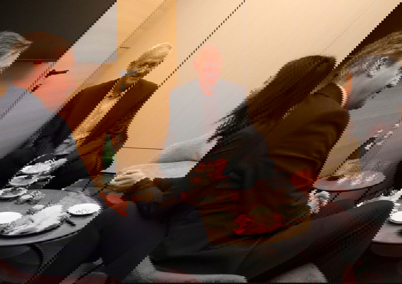 פגישת גנץ עם השרים