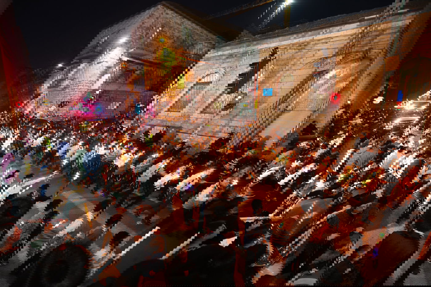 הכנסת ספר תורה משפחת בוקצ'ין לנדבורנה ירושלים