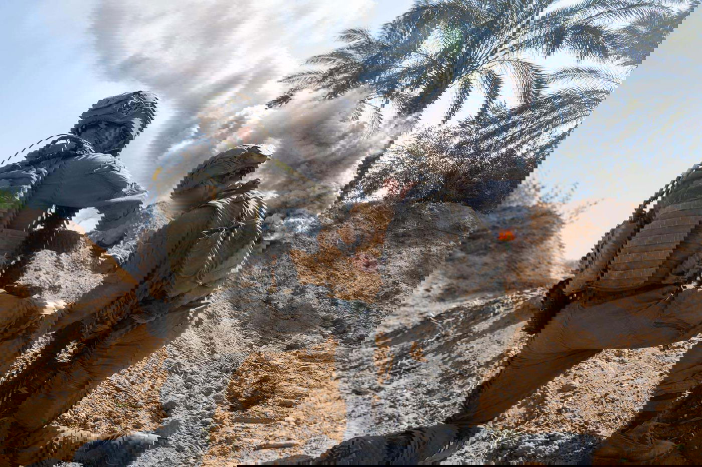 הלחימה בעזה: הותקף המרחב ממנו שיגרו אמש לעבר אשקלון