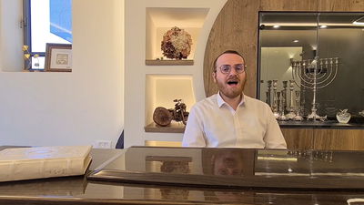 חיים גנץ בביצוע לחג הפסח: "תפילת טל" 