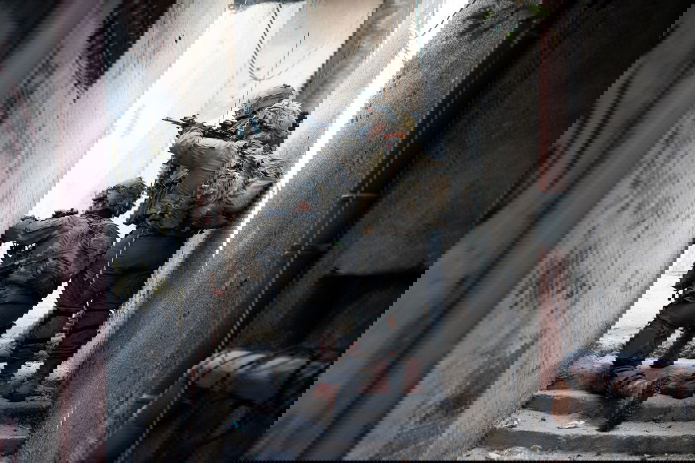 לוחמי צה"ל בנור א-שאמס