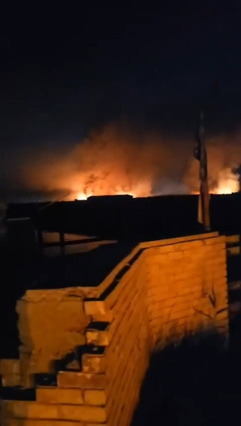 צפו בתקיפה המיוחסת לישראל בעיראק